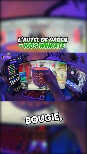 je crée un autel pour Gaben #twitch