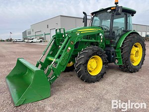 2022 John Deere 6120E MFWD Tractor W/540M Loader | Agriculture