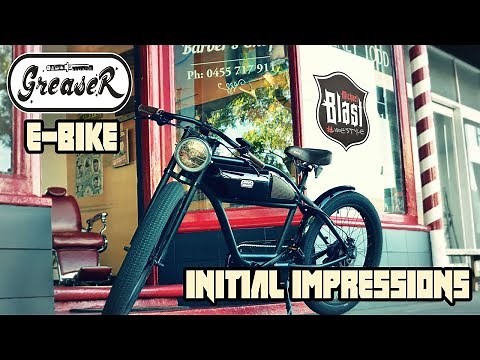 Greaser Electric Bike by Micheal Blast - Initial Impressions