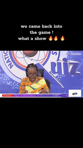 Congratulations on Completing the Comeback in NSMQ 2024