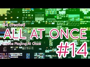 64 created AAO videos playing at once. #14 | 64 созданных видео ВС сразу. №14