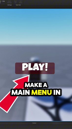 Cómo añadir un menú principal en Roblox Studio
