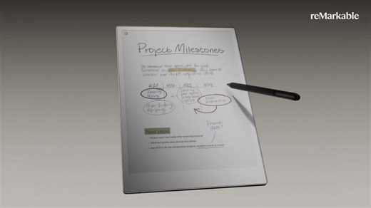 reMarkable Paper Pro bigger brighter and in color