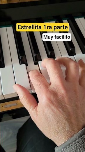 Estrellita parte 1 #nanopianoschool #piano #tutorial #estrellita #twinkle