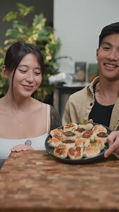 Chicken Fried Bao Buns! - I can’t believe we made the dough from scratch and it actually came out good! Ingredients: -250g flour -1 teaspon sugar -1 pack instant yeast -150ml water -4oz ground chicken -2 stalks green onion -1 tbsp minced ginger -1/2 tbsp soy sauce -1 tsp shaoxing rice wine -Pinch of salt -Pinch of Chinese 5 spice -2 ounces Chicken Stock ENJOY! #easyrecipe #chicken #buns #appetizer | Jeremy Sry