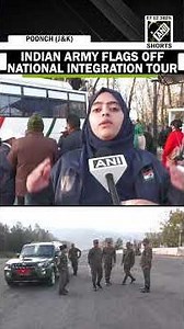 Ghari Battalion of Indian Army flags off National Integration Tour from Poonch to Dehradun