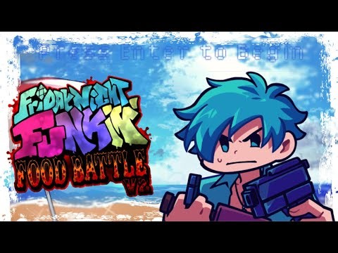 Friday Night Funkin Food Battle V2, (Full MOD)