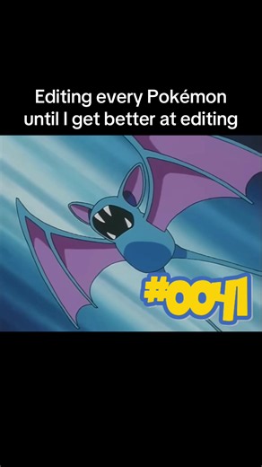 Zubat Edit Day 41 — Improving Pokémon Editing Skills