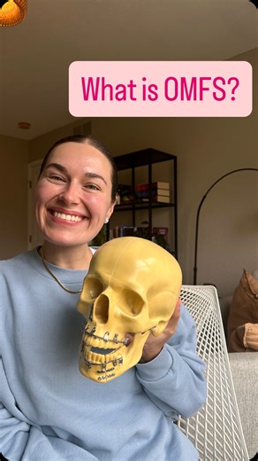 Dr. Madison LeBlanc on Instagram: "Oral and maxillofacial surgery, or OMFS for short. That’s a long specialty name. What even is it? OMFS is a specialty of dentistry. It requires extra training after dental school. Once you complete training, anything from complex facial reconstruction to cosmetic surgery to dentoalveolar surgery is all within your wheelhouse! We’re a pretty cool crew! If you’re a pre-health student or dental student, have you ever considered OMFS? #predental #dentalstudent #den