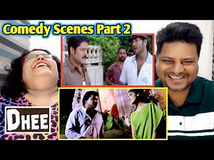 Dhee Movie Best Comedy Scenes REACTION | Brahmanandam, Vishnu, Sunil | Dhee Comedy Scenes 2 | #dhee