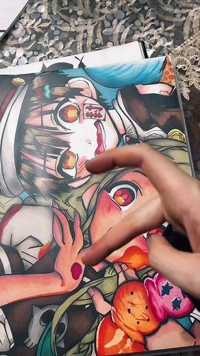 🙃 #anime #drawing #manga #sketchbook #hazbinhotel #hanako