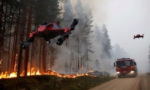 Sonin Hybrid : un drone de secours volant à 225 km/h pour venir en aide aux pompiers lors de catastrophes !