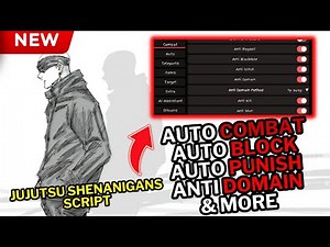 Jujutsu Shenanigans SCRIPT - Auto Combo, Auto Block! (Mobile & PC) PASTEBIN 2025!!
