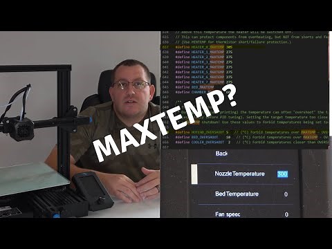 Change Max Temperature in Marlin