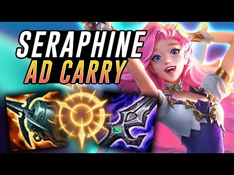 CAN AD SERAPHINE CARRY A GAME?! - League of Legends