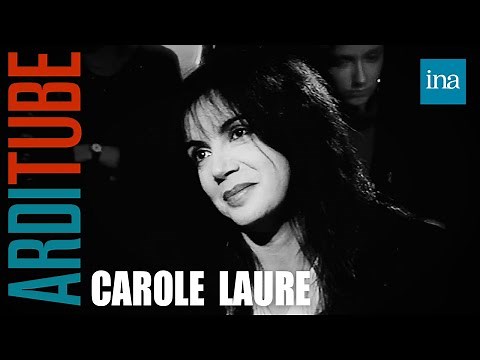 Carole Laure: A bulimic at Thierry Ardisson's | INA Arditube