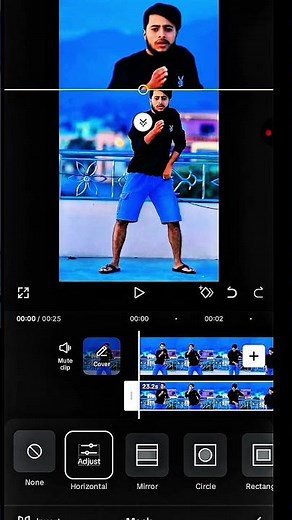 Masking Layer Trick in CapCut 🔥 Easy Tutorial #Shorts