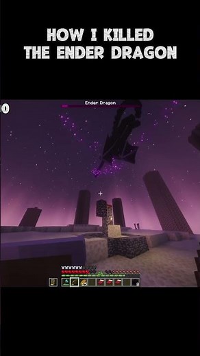 How I Kill the Ender Dragon Minecrat Moment