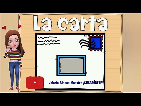 La Carta para niños de preescolar