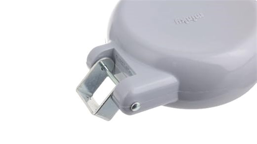 Minky ausziehbare Wäscheleine mit 15 m Trockenlänge, Wandmontage, für Innen- und Außenbereich