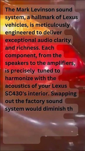 Don't Ruin Your Lexus SC430 Mark Levinson Sound System #lexus430 #fmtransmitter #bluetoothadapter