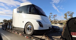 Tesla Semi electric truck production prototype spotted ahead of launch