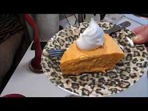 No Bake Freezer Pumpkin pie