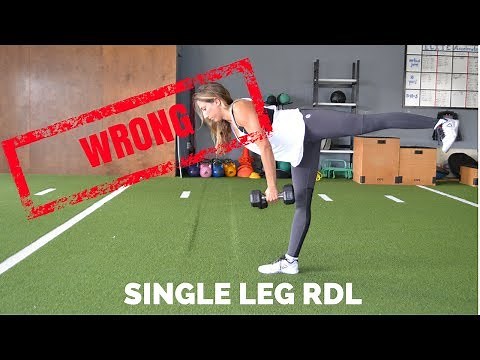 Single Leg RDL...You're Doing It WRONG