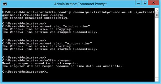 How to Resolve the Error "The computer did not resync because no time data was available" in Windows - Windows Bulletin