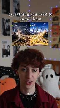 HDR Explained in 60 Seconds! 🎬 Cinematography 101. #hdr