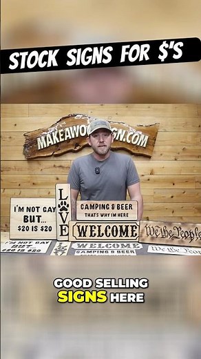 Sell Wood Signs Fast! (Secret Router Tricks) #woodsigns #woodcarving #freehand #woodworking