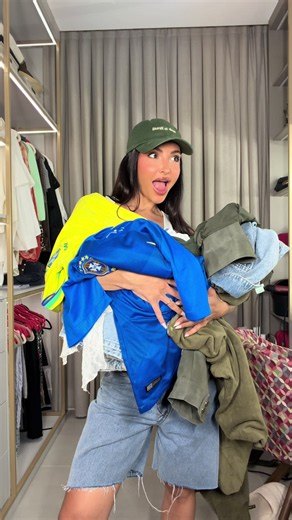 Look Copa do Mundo: inspirações de looks de frio com e sem camisa do Brasil