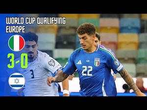 Italy vs Israel | 3-0 | Highlights | World Cup Qualifying Europe 2025-26 | italy israel