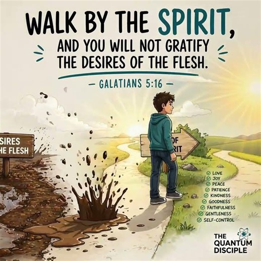 How to Stop Struggling with the Flesh 🛡️ (Galatians 5:16)