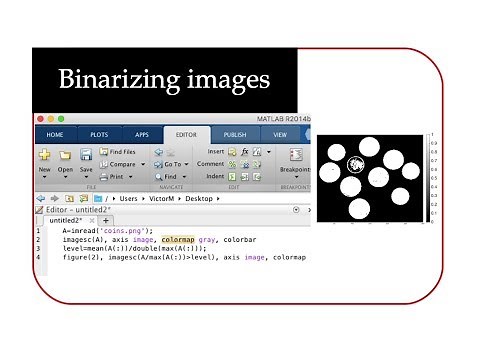 MatLAB Tutorial 24 / Binarización de imágenes