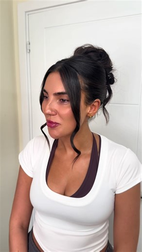 😍🔥 imagine being this naturally gorgeous - Hair up favourite X #bridalhair #hairstylist #foryou #fyp #bridalstylist #grow