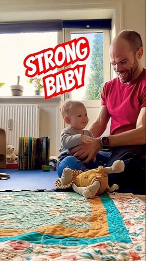 Strong Baby! Developing PULLING Strength
