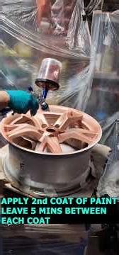 Curb Rash Wheel Repair #alloywheel #cartok #automobile #customized