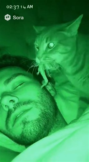 Cat Delievery food for Owner #cat #viral #trending #tiktok #animals #pet | Monkey planet