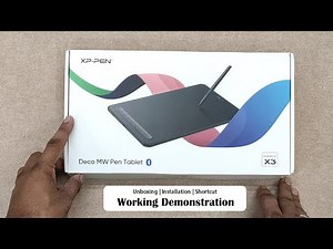 XP Deco MW pen Tablet With Bluetooth Connectivity | Pen Tablet for Online Teaching and Art Drawing