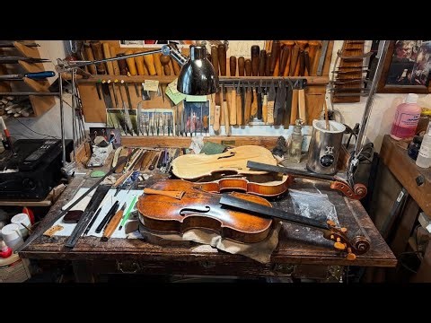 🎻✨“How a $10,000 Violin Is Made from Scratch | Full Process Inside a US Workshop”🎻🎻#violin #ویولن