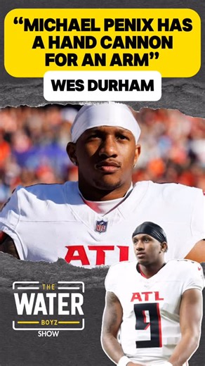 A week away from the Atlanta Falcons training camp, We revisit Wes Durham speaking about the arm talent of Michael Penix!!!! | The Water Boyz Show