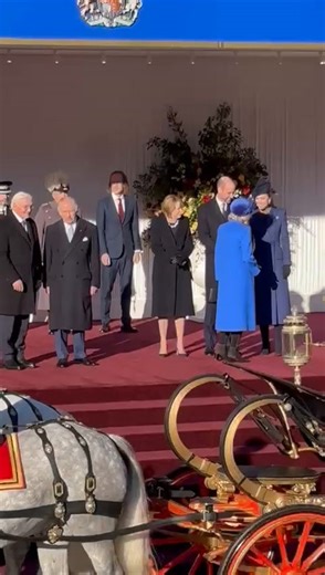 WATCH: Princess Kate curtsies to Queen Camilla