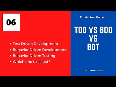 TDD vs BDD vs BDT? Behavior Driven Testing | Delivering Quality 6 | API Testing