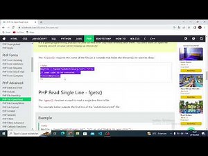 9. Site dynamique PHP: Lecture fichier texte et contenu Format Json encode / decode (By Dafraoui)