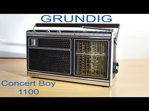 Grundig Concert Boy Radio Overview & Repair. Retro Tech