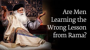 401K views · 4.4K shares | Are Indian men learning the wrong lessons from Rama’s treatment of Sita? During a conversation between MP Kalvakuntla Kavitha and Sadhguru, the two discuss the difference between scripture and organic ways of writing history. | Sadhguru | Facebook