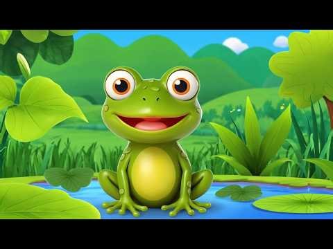 The Frog Toy by the Pond Goes Hop Hop Hop 🐸 | Fun Kids Rhyme for Toddlers