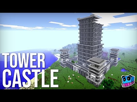 Minecraft: Tower Castle Generator in only one command!