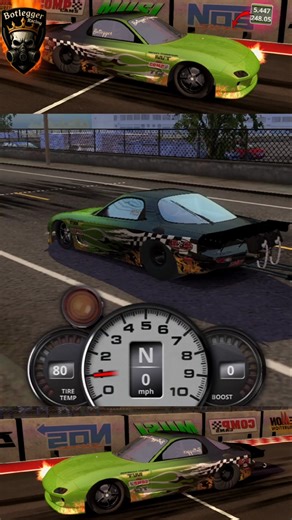 Latest Tune Mazda Rx7 5.4 second in 1/4 mile no limit 2 V2.8.1 #nolimit2tune #mazdarx7